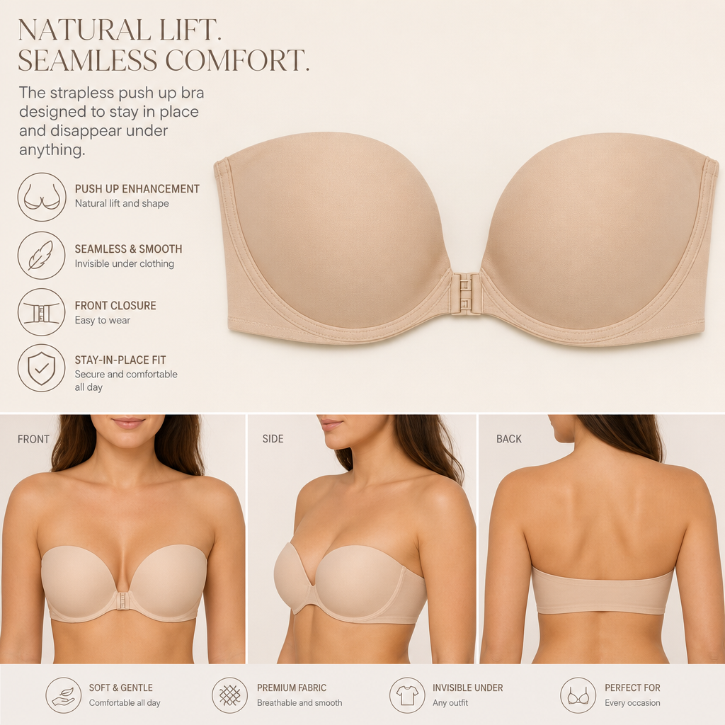 Reggiseno Seamless con Chiusura
